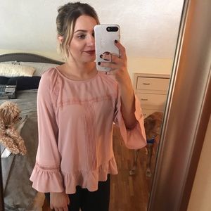A New Day flowy pink tunic